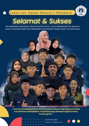 “Cuan dari Kandang”: Tim HMTI UNIBA Lolos Pendanaan PPK Ormawa 2025
