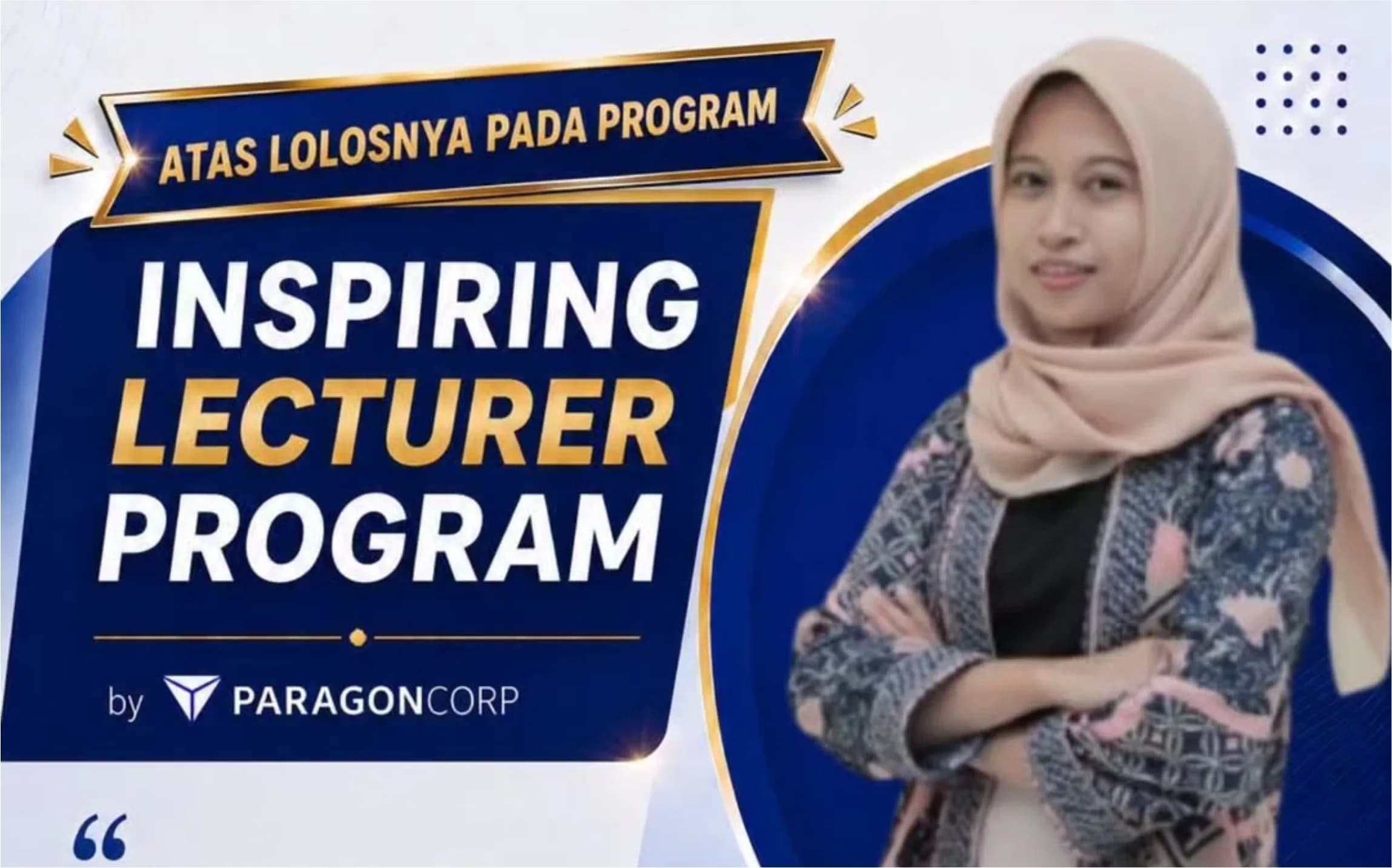 Dosen Fakultas Teknik UNIBA Surakarta Lulus Program Nasional Inspiring Lecturer Program ParagonCorp