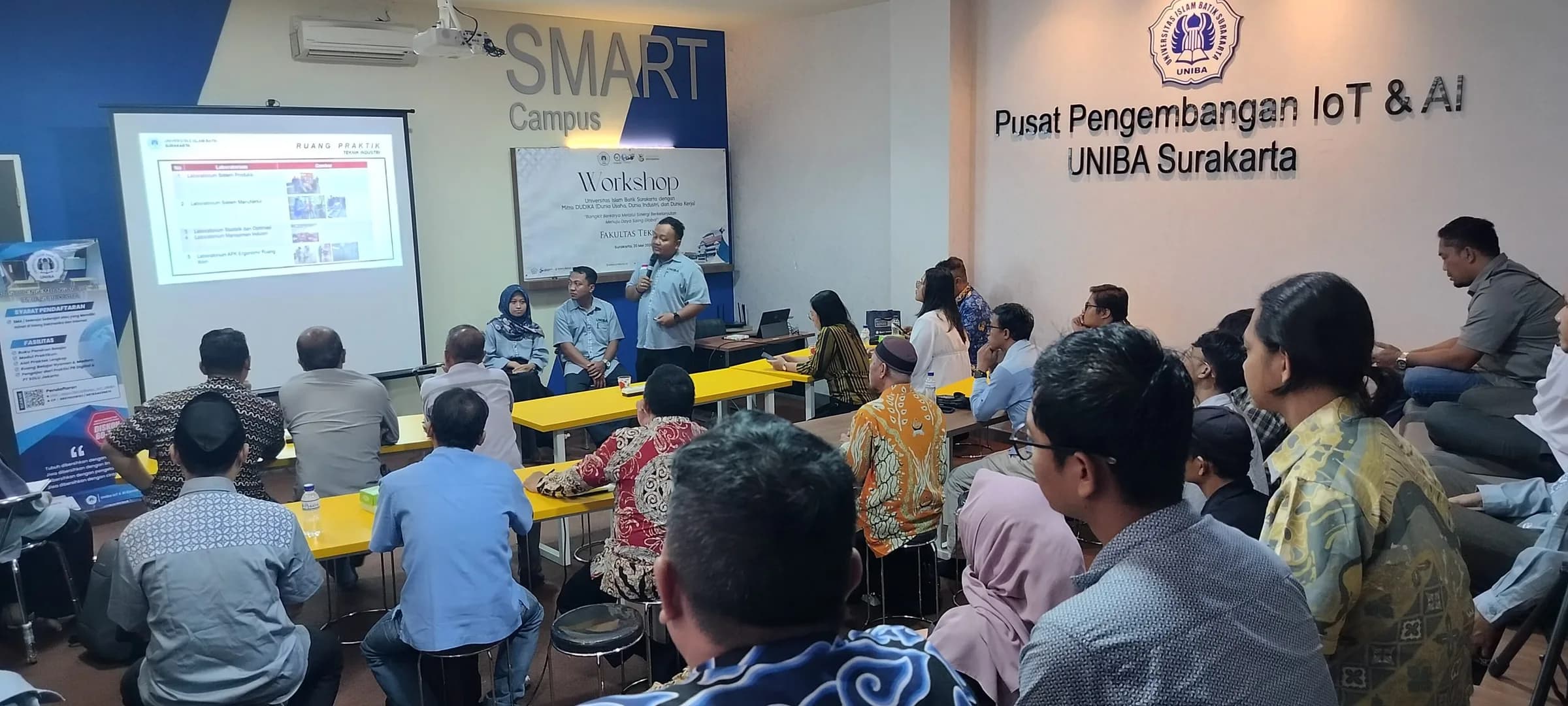 Workshop Fakultas Teknik UNIBA Surakarta Bersama Mitra DUDIKA Perkuat Sinergi Dunia Akademik dan Industri