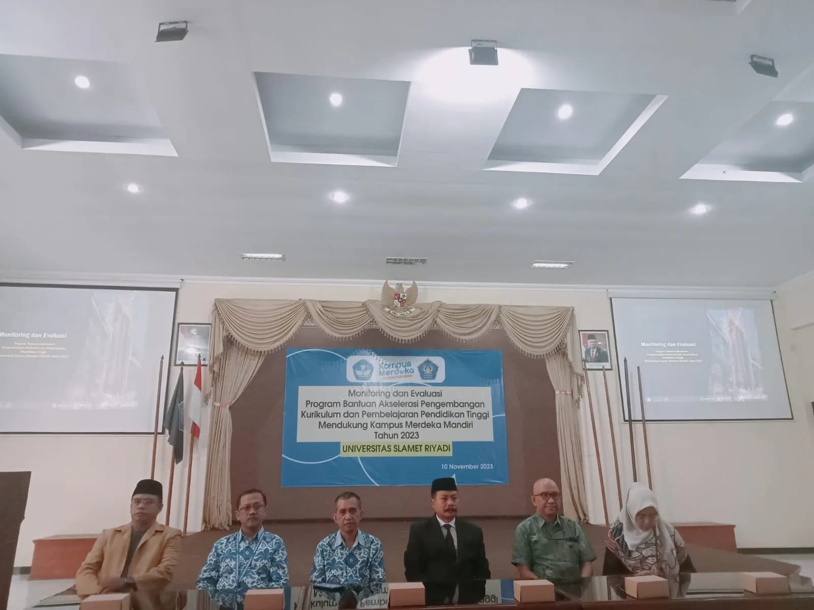 Kegiatan Monev Program Bantuan Akselerasi Pengembangan Kurikulum dan Pembelajaran Pendidikan Tinggi Mendukung Kampus Merdeka Mandiri
