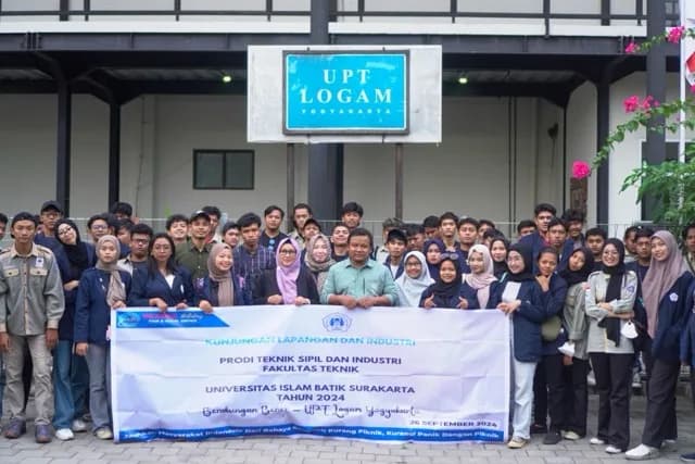 Kuliah Kerja Lapang dan Kunjungan Industri Teknik Universitas Islam Batik Surakarta