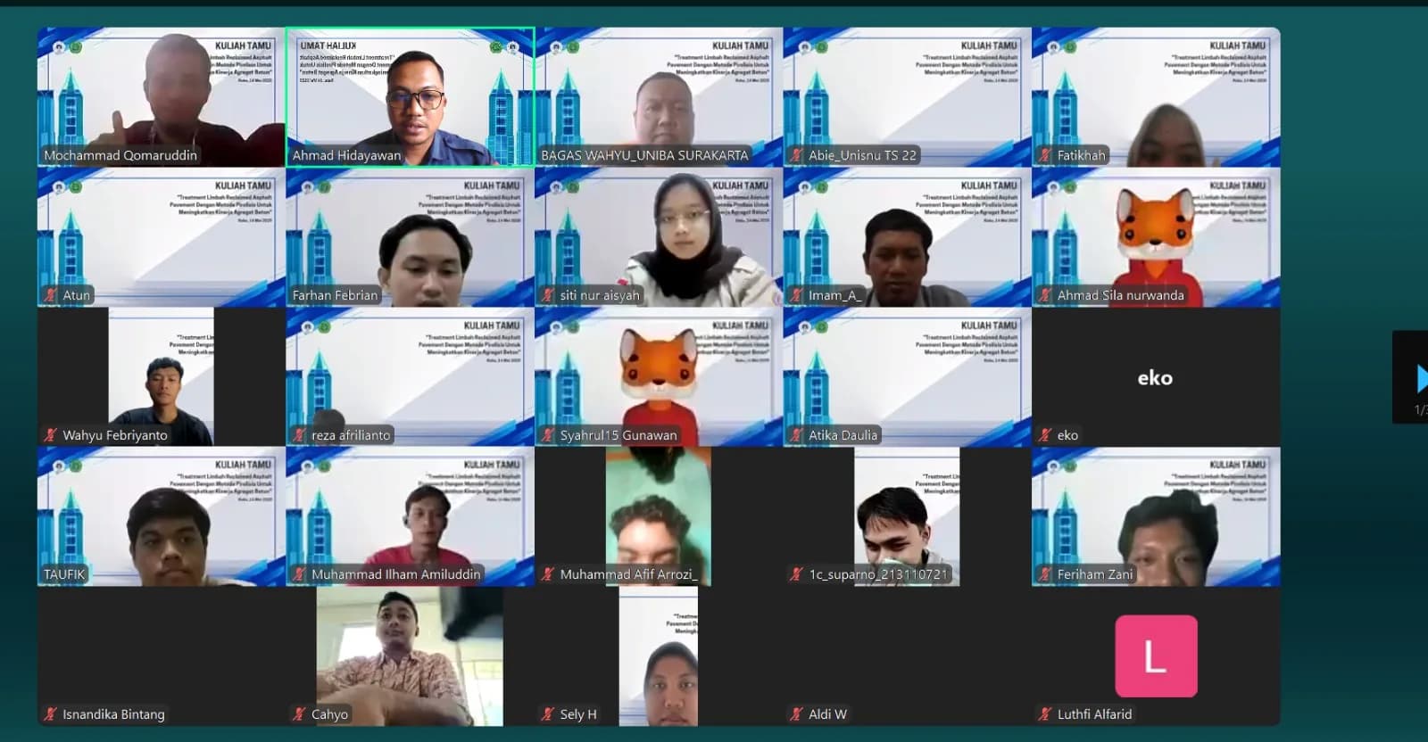 Webinar Nasional: Inovasi Pengolahan Limbah Reclaimed Asphalt Pavement dengan Metode Pirolisis