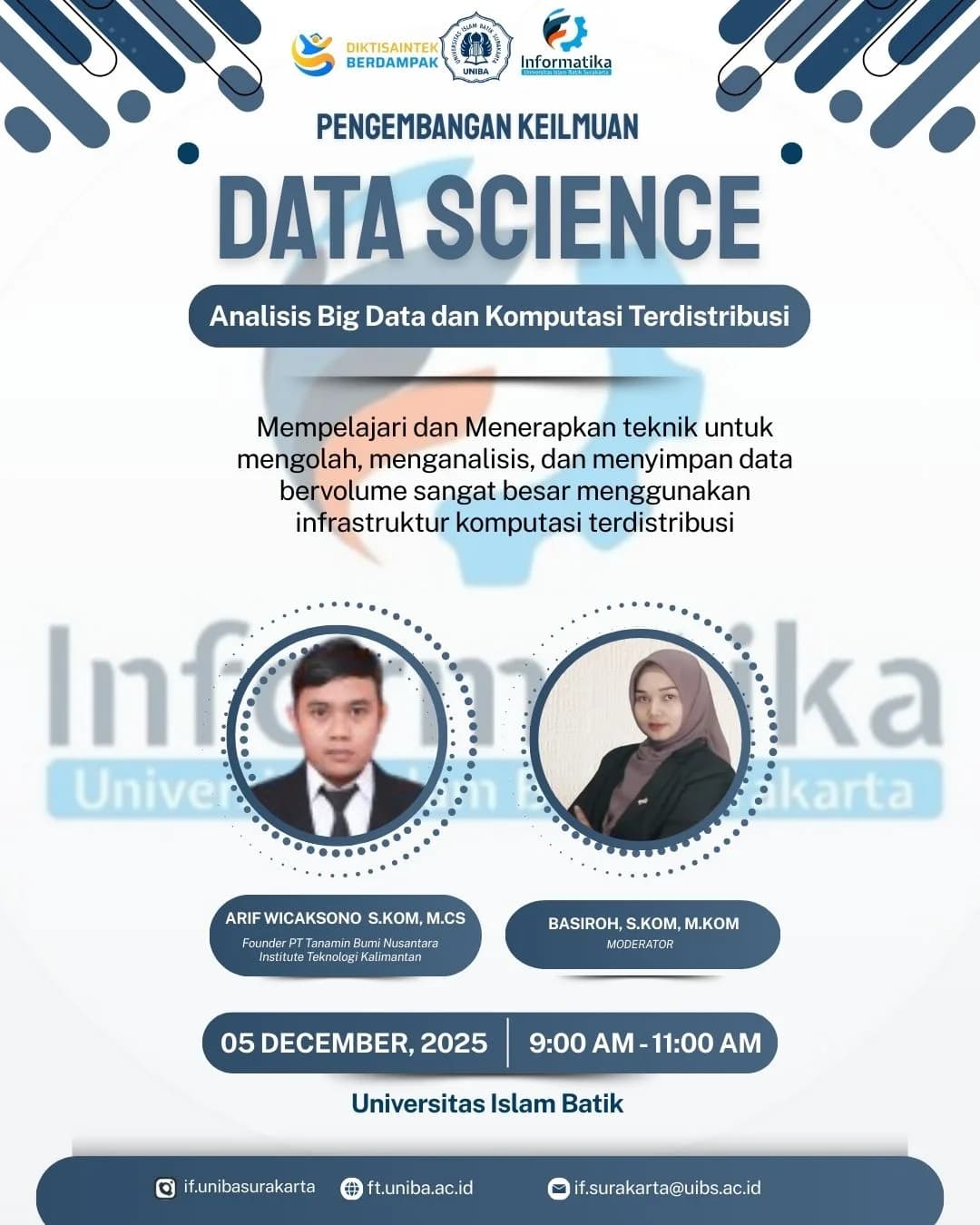 Data Science Sharing: Analisis Big Data dan Komputasi Terdistribusi