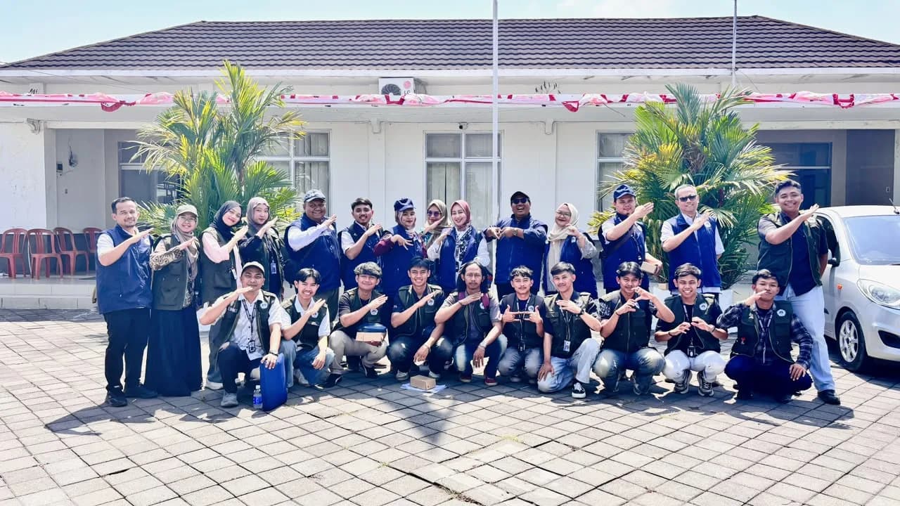Dekan Fakultas Teknik UNIBA Surakarta Laksanakan Monev KKN Tahun 2026 di Kecamatan Andong, Kabupaten Boyolali